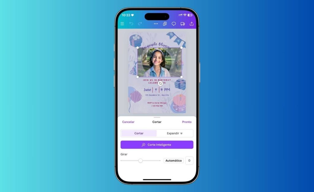 Aplicativos para fazer convite de aniversário