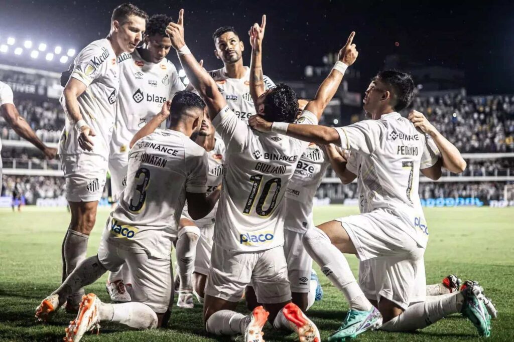 Santos x Atlético MG hoje