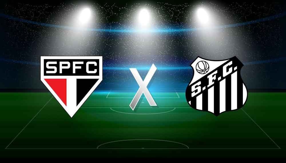 São Paulo x Santos hoje