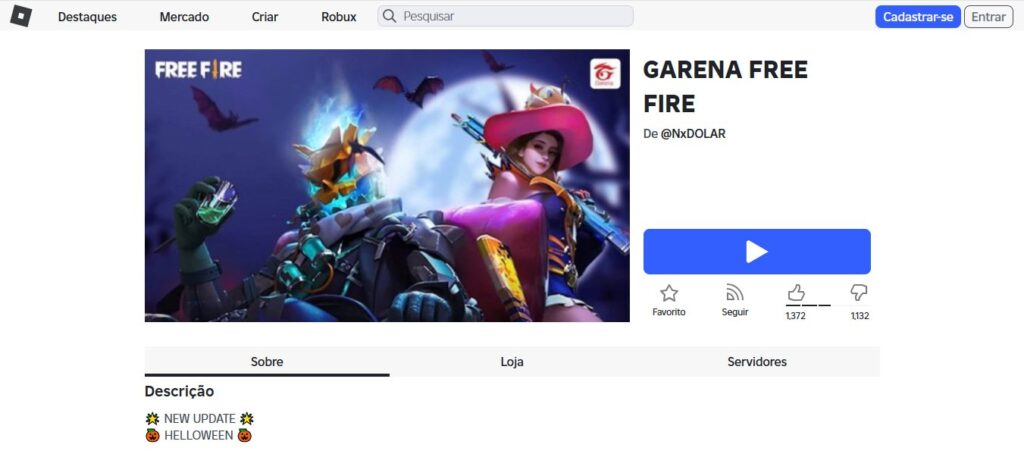 Acredite se quiser: dá para jogar Free Fire no Roblox 3 Jogar Free Fire no Roblox