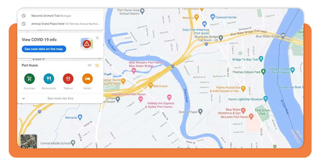 Chronologie de Google Maps
