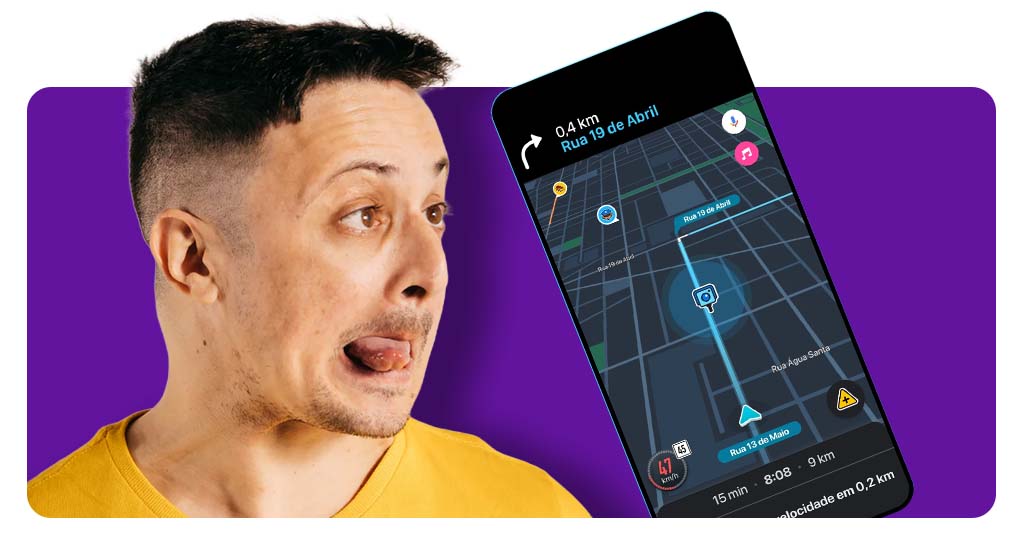 Voz do Dilera no Waze