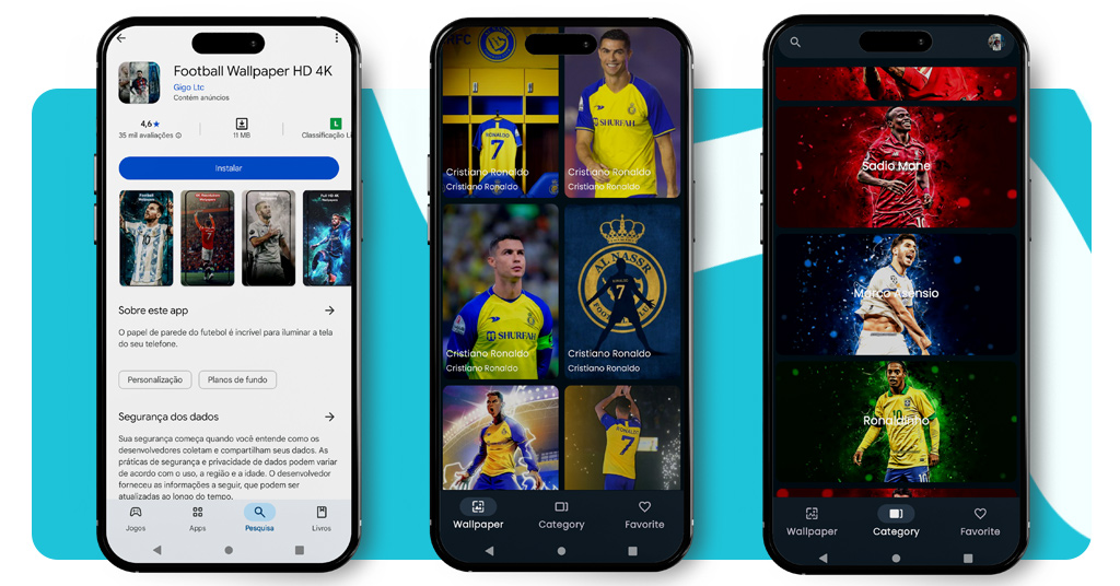 Papel de parede de futebol