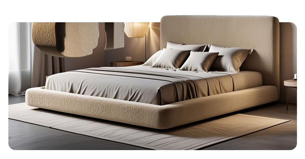 Bouclé Beds