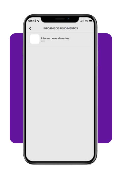 Informe de rendimentos do Next
