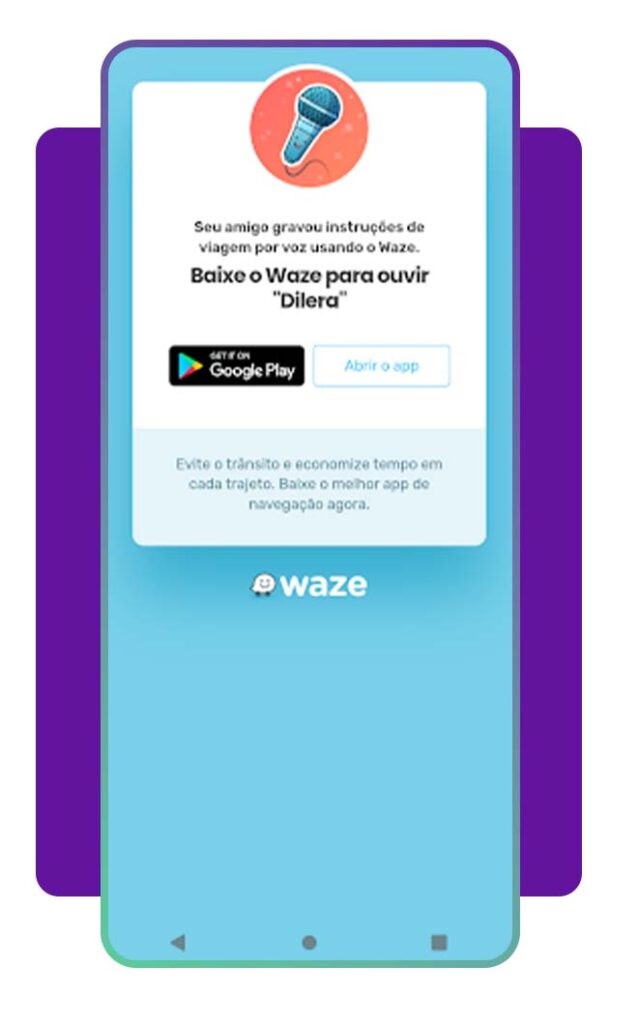 Voz do Dilera no Waze