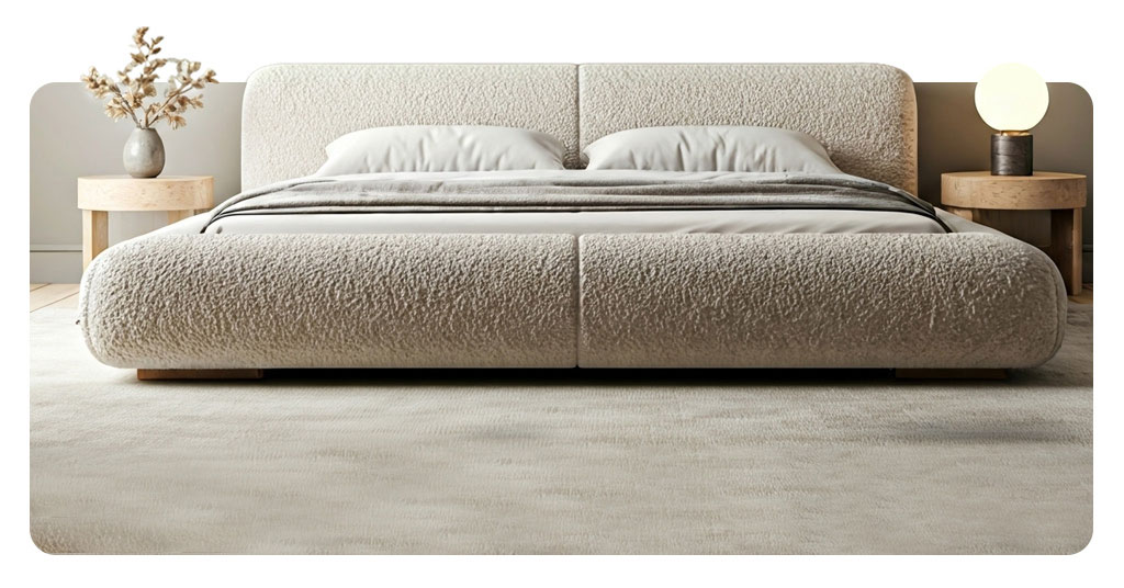 Bouclé Beds