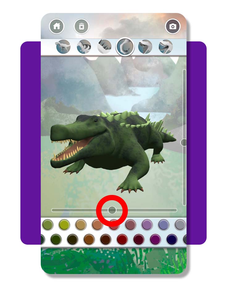 Dinossauro para colorir