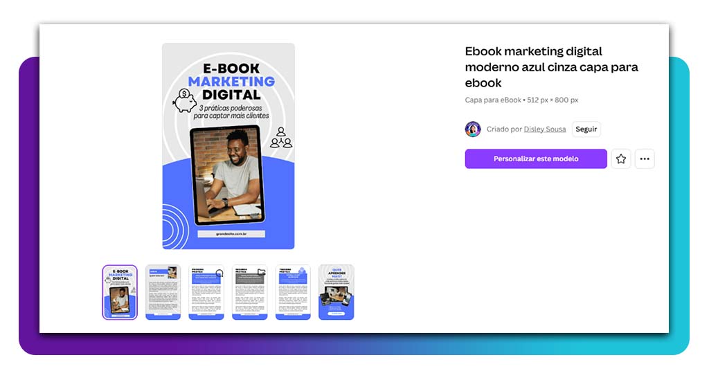 Criar um e-book profissional