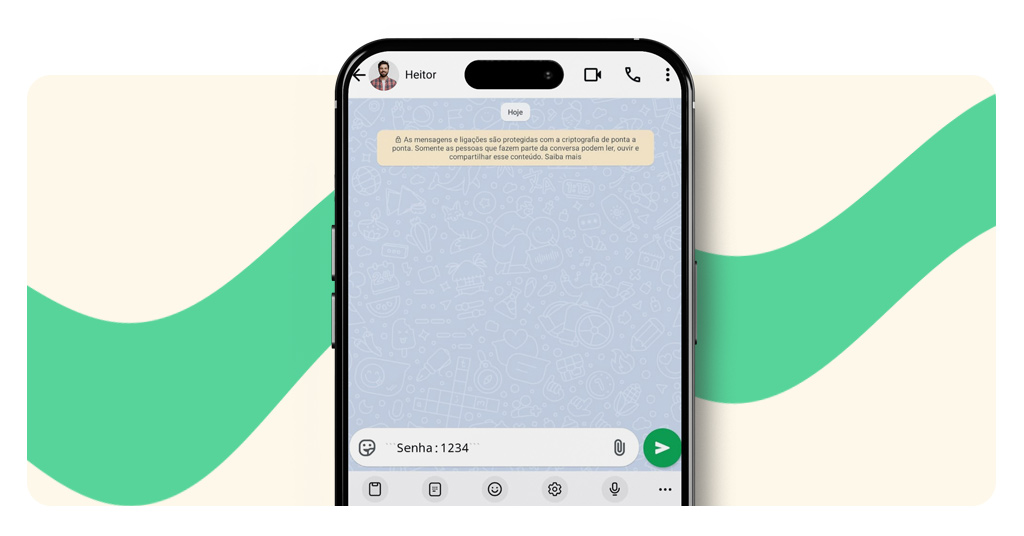Formatação de texto do WhatsApp
