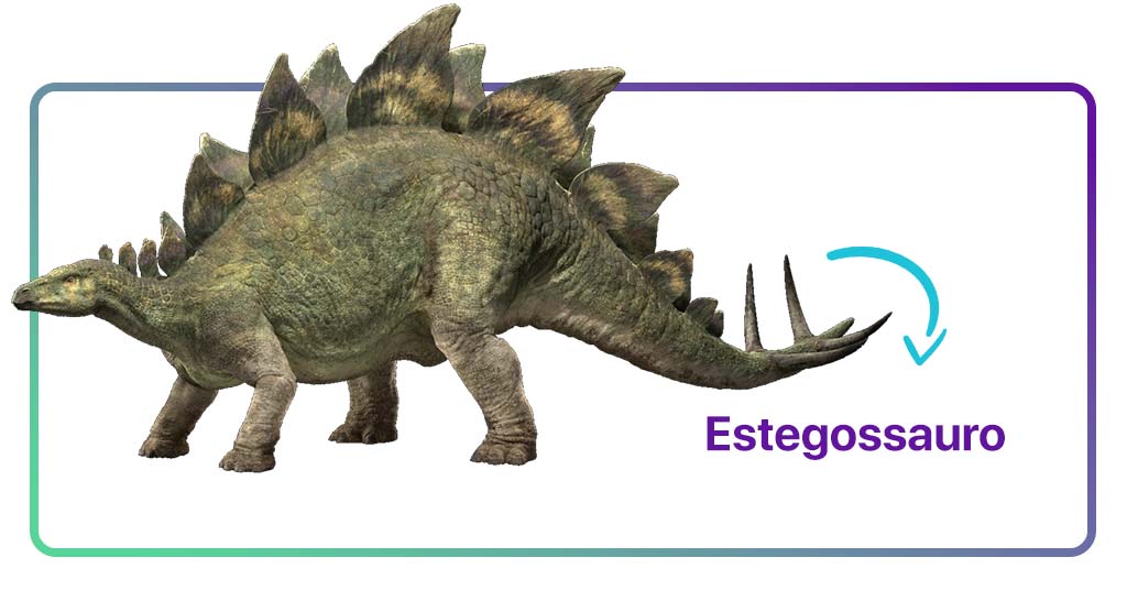 Dinossauro para colorir