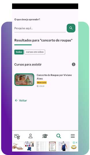 Curso de Conserto de Roupas