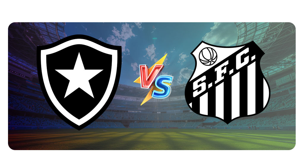 Santos x Botafogo hoje