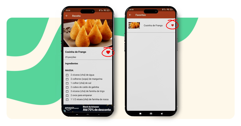 Receitas de salgados