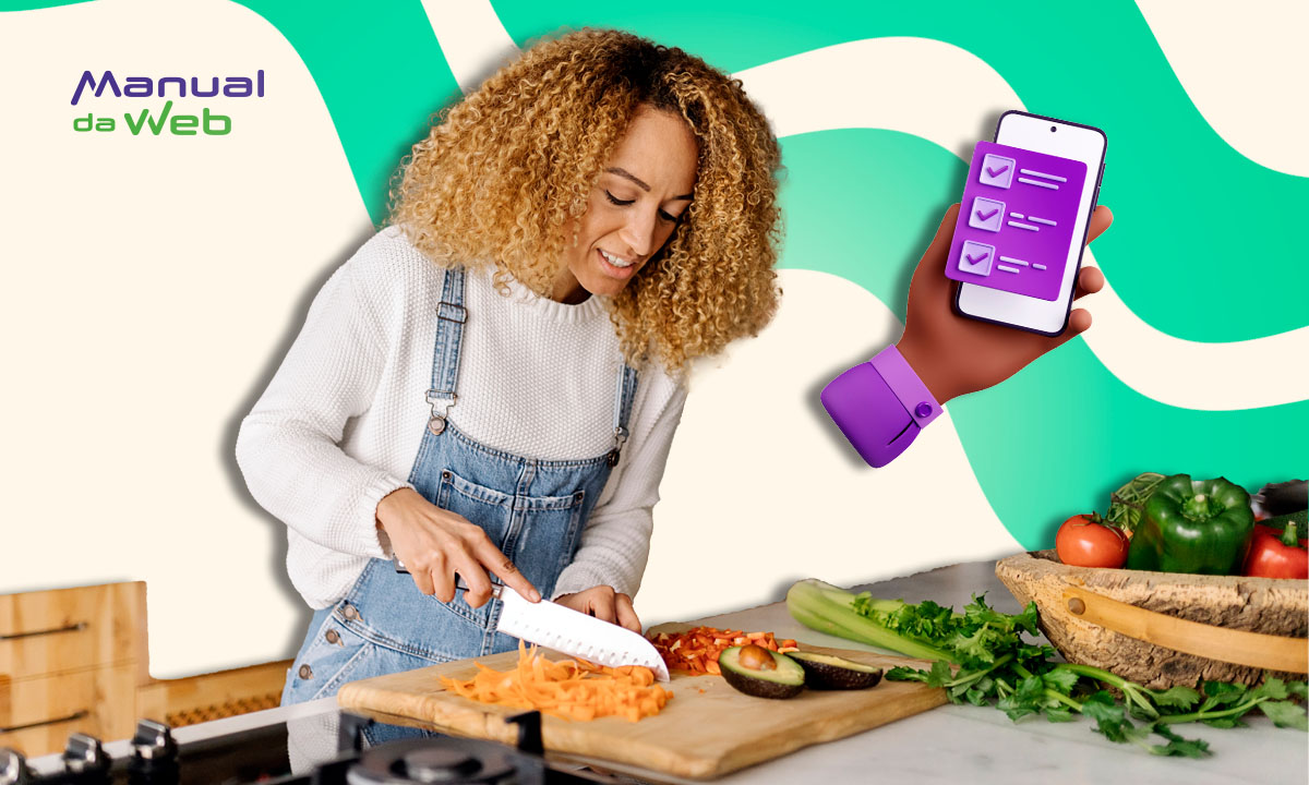 Apps de culinária para cozinhar