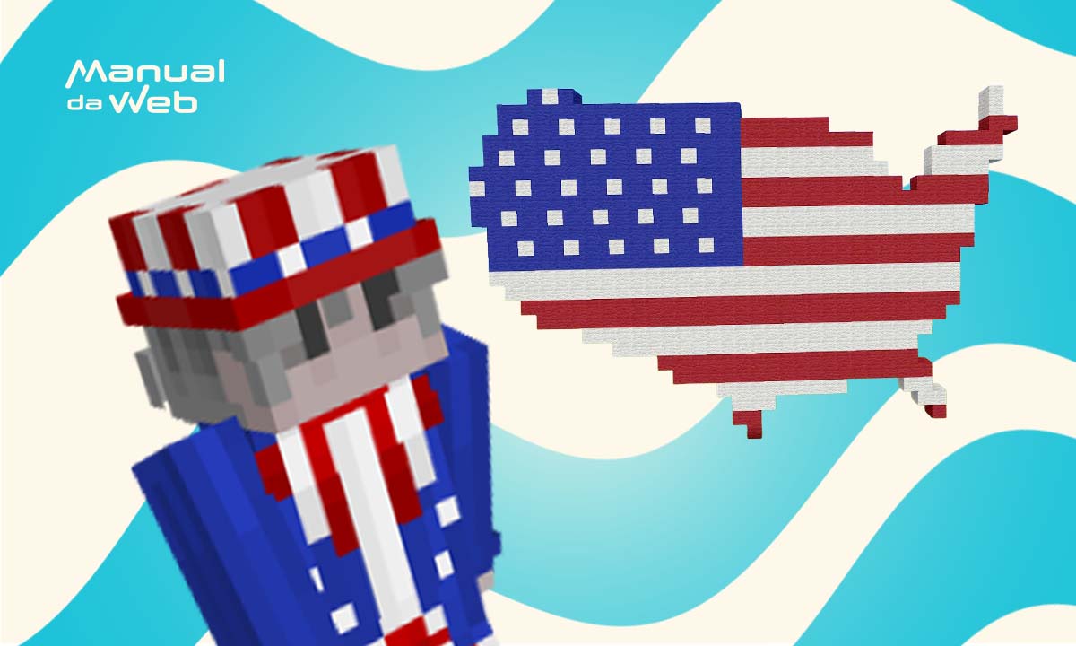 Aulas de inglês no Minecraft