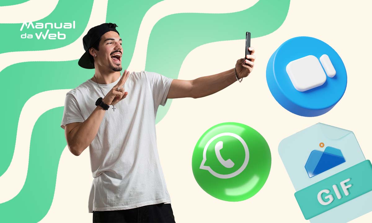 Como criar figurinhas em vídeo