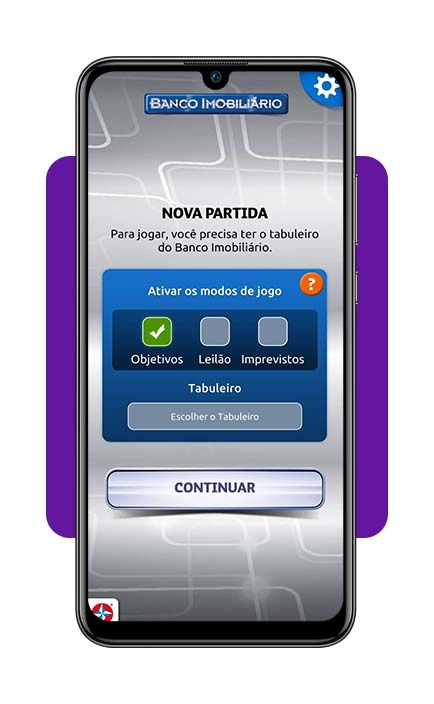 Banco Imobiliário no celular