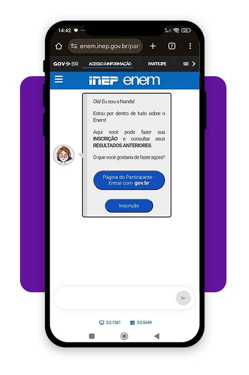 Inscrição do ENEM em 2025