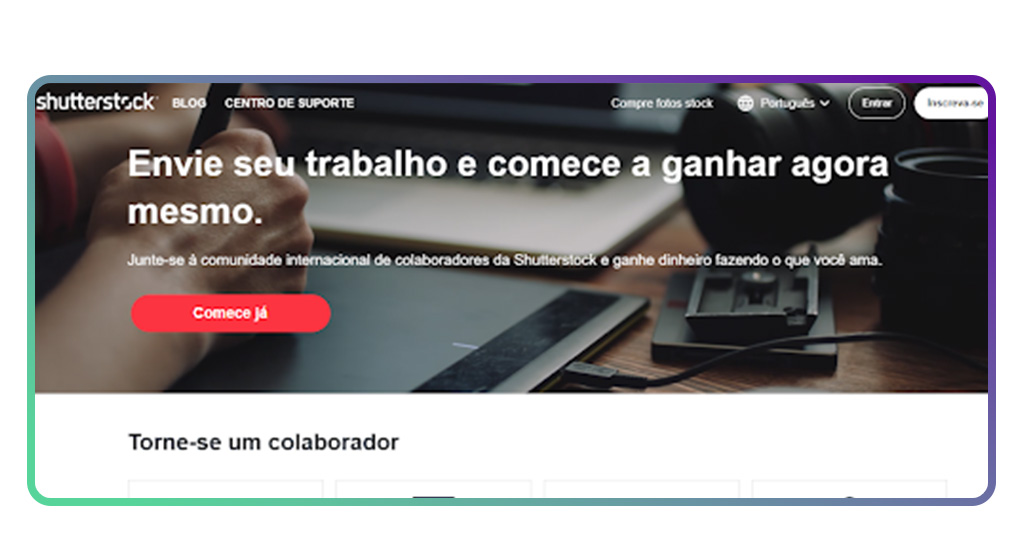 Ganhar dinheiro vendendo fotos