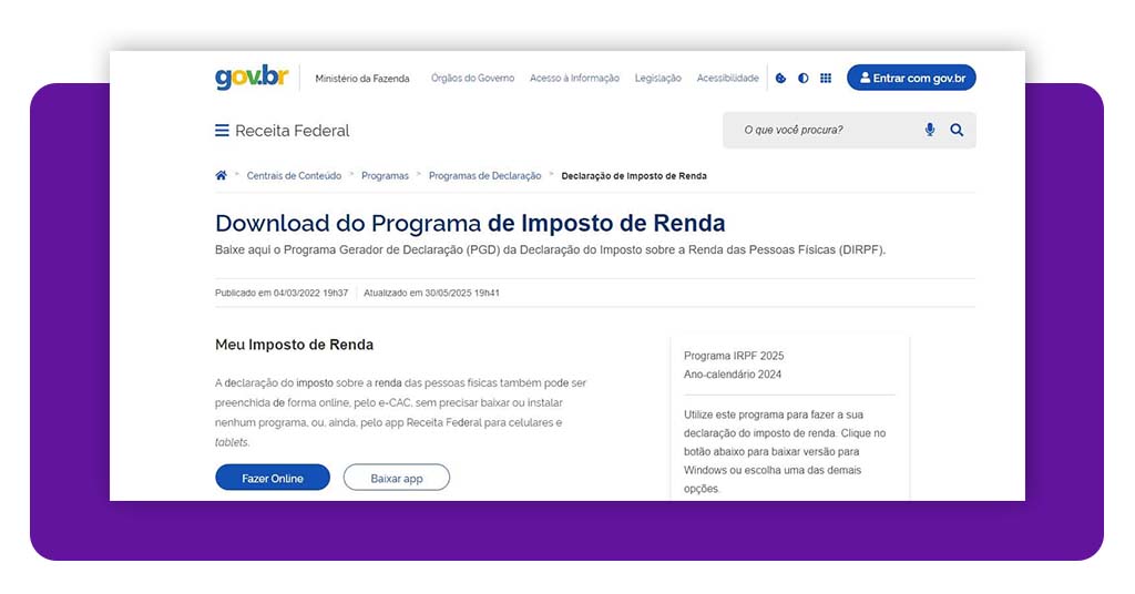 Imposto de Renda por Pix