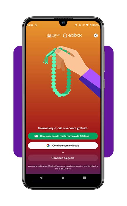 Aplicativo para ler o Alcorão