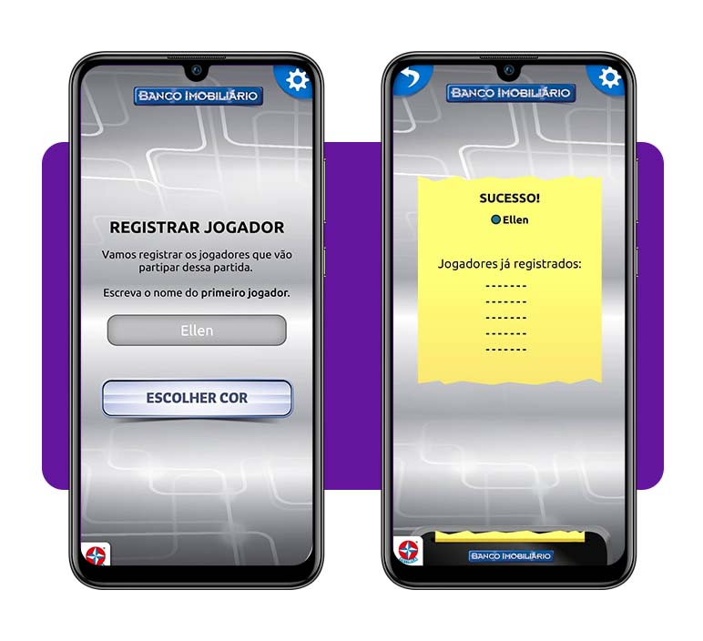 Banco Imobiliário no celular