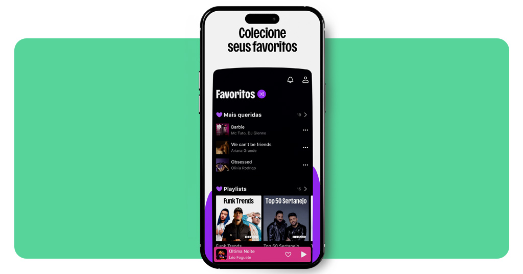 Ouvir música offline