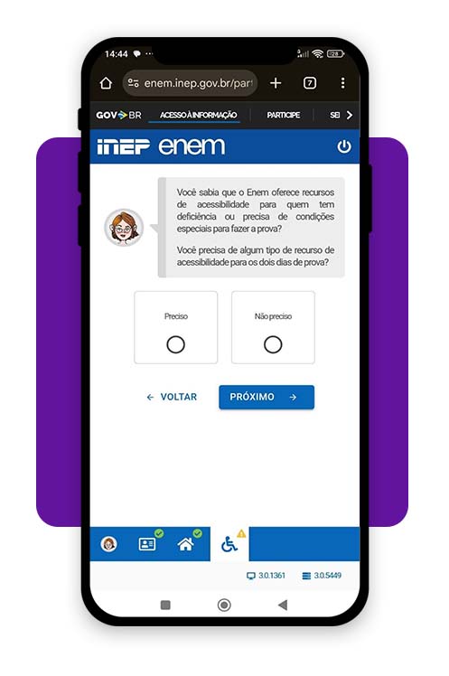 Inscrição do ENEM em 2025