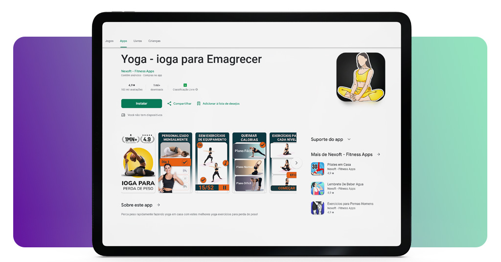 Exercícios de ioga para emagrecer