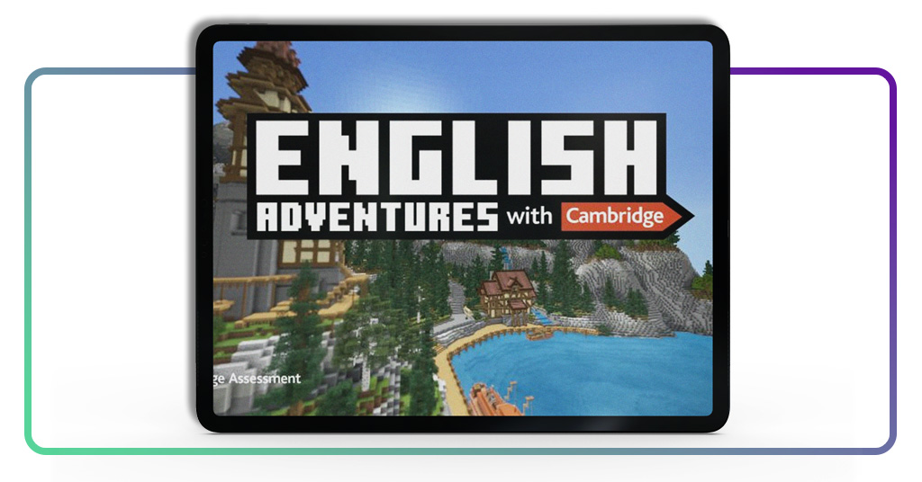 Aprender inglês com o Minecraft