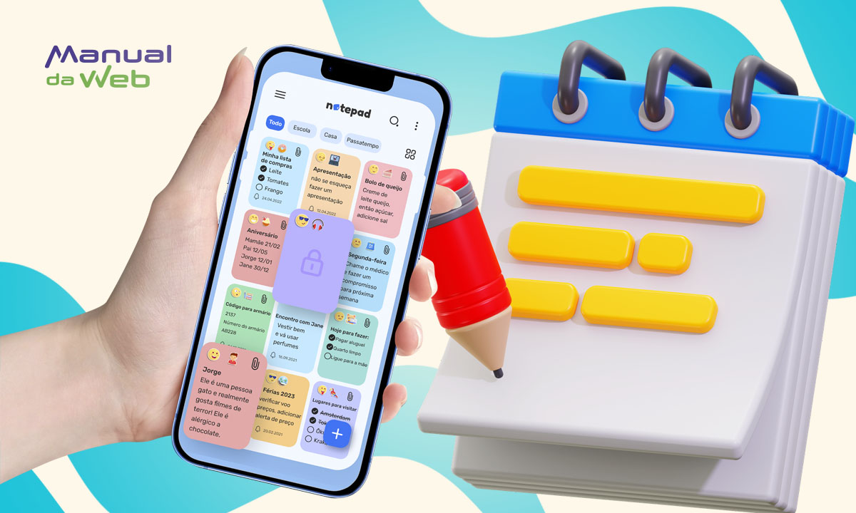 Caderno digital de notas