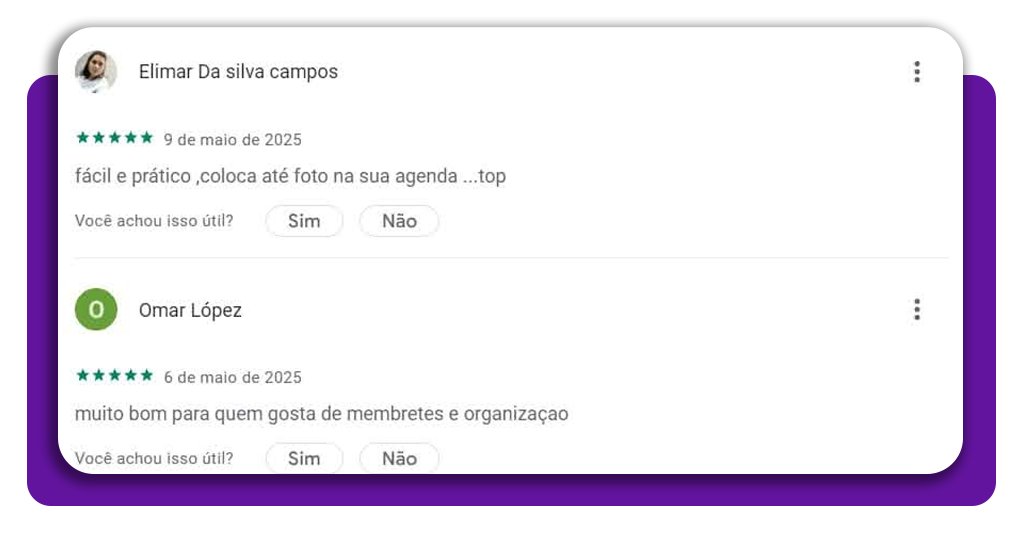 Caderno digital de notas

