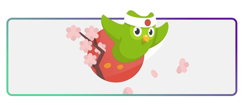 Curso de japonês no Duolingo