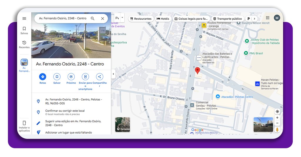 Descobrir um CEP no Google Maps