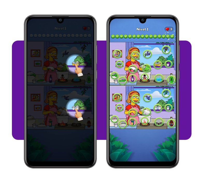 Jogo de encontrar as diferenças