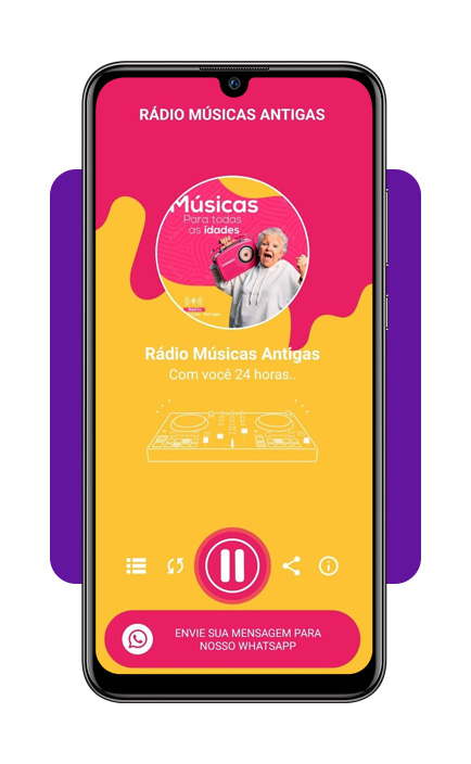 Rádio de músicas antigas