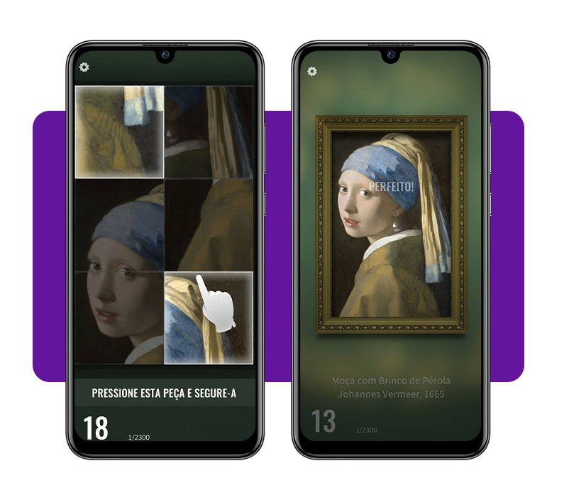 Resolva fascinantes quebra-cabeças de obras de arte famosas 4 Obras de arte famosas