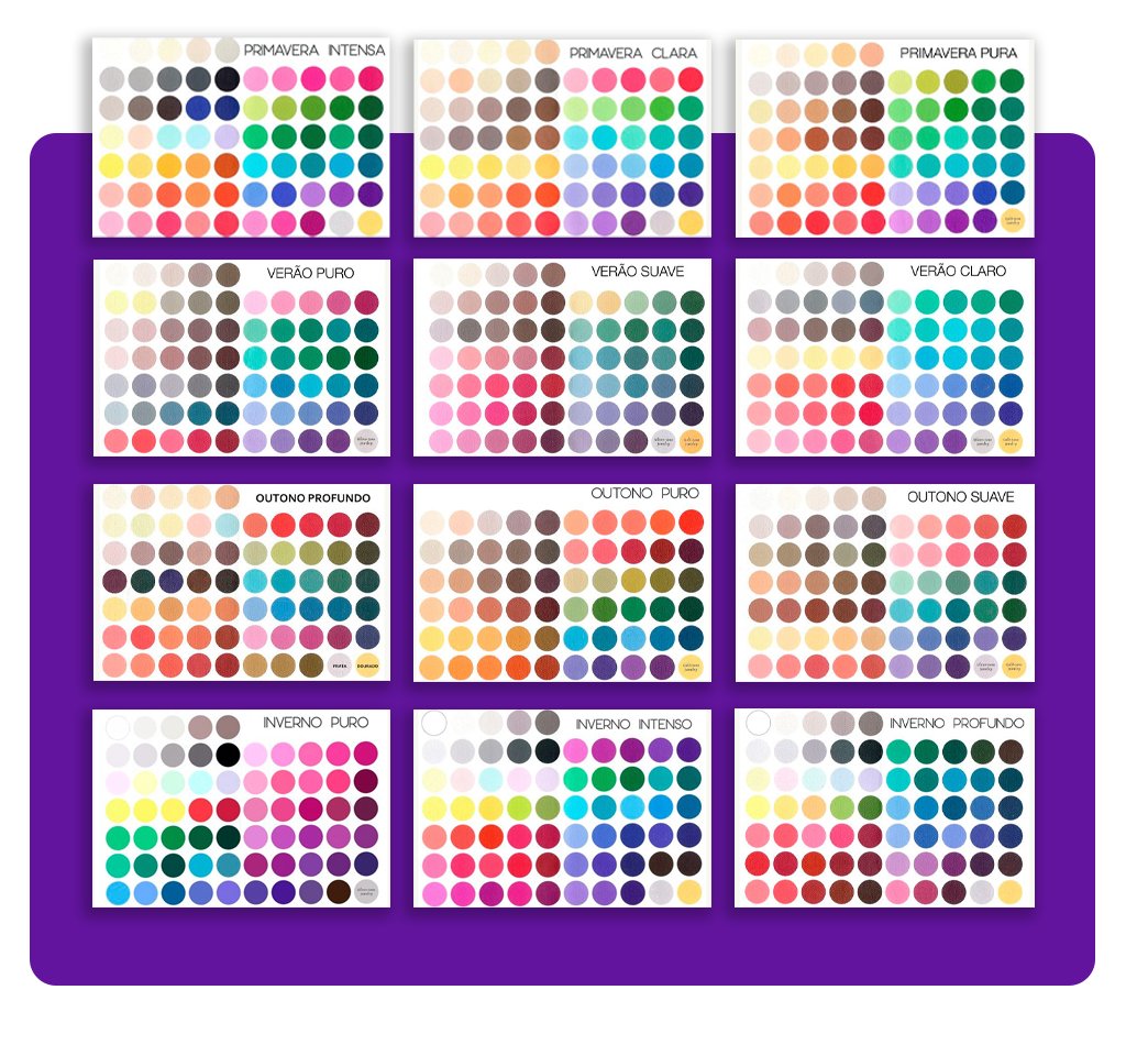 Cartela de cores pessoal