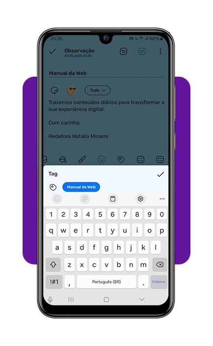 Caderno digital de notas