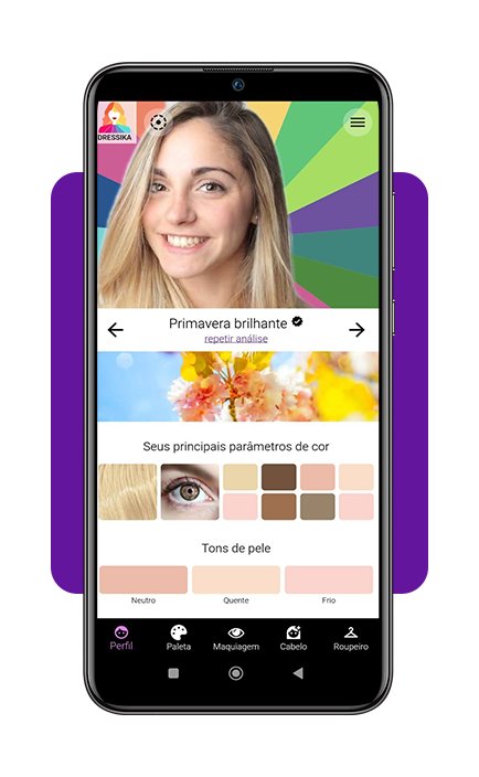 Cartela de cores pessoal