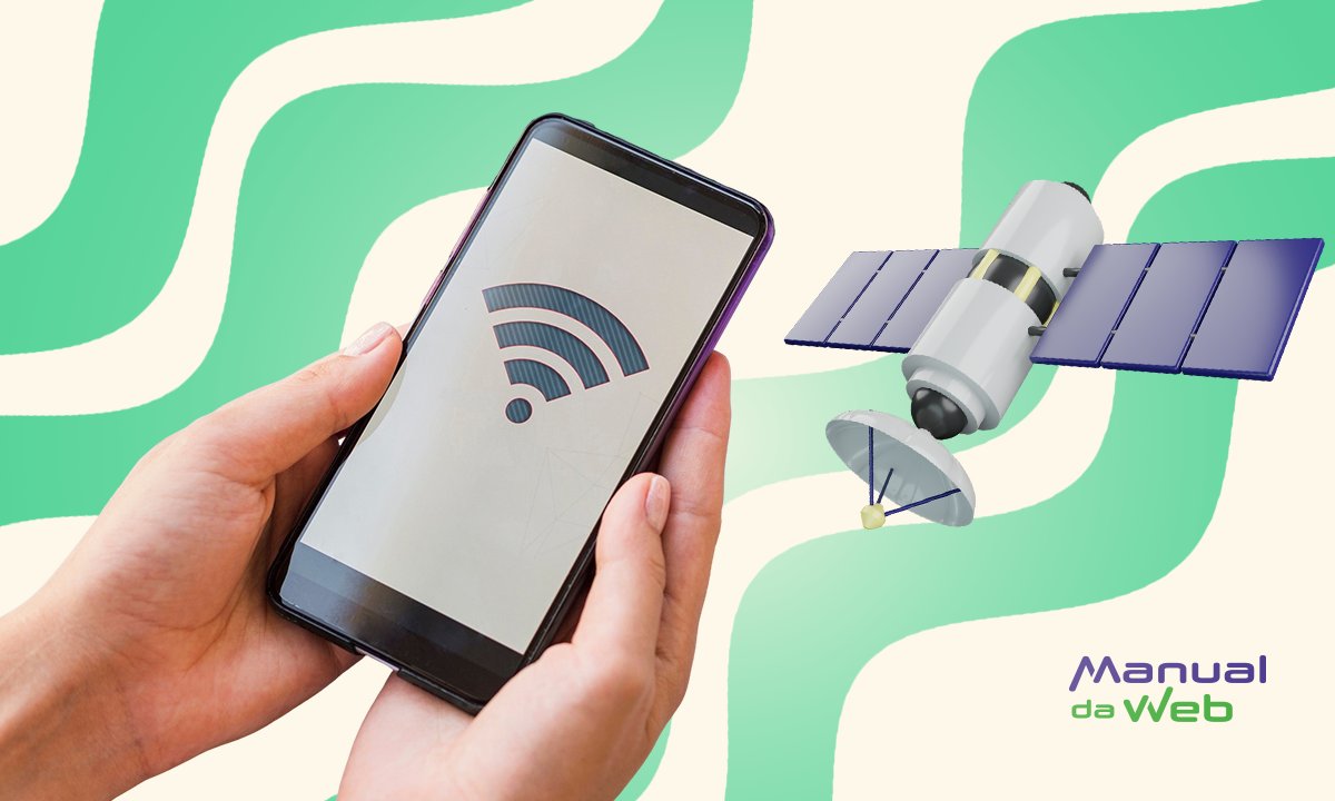 Aplicativo de Wi-Fi grátis via satélite