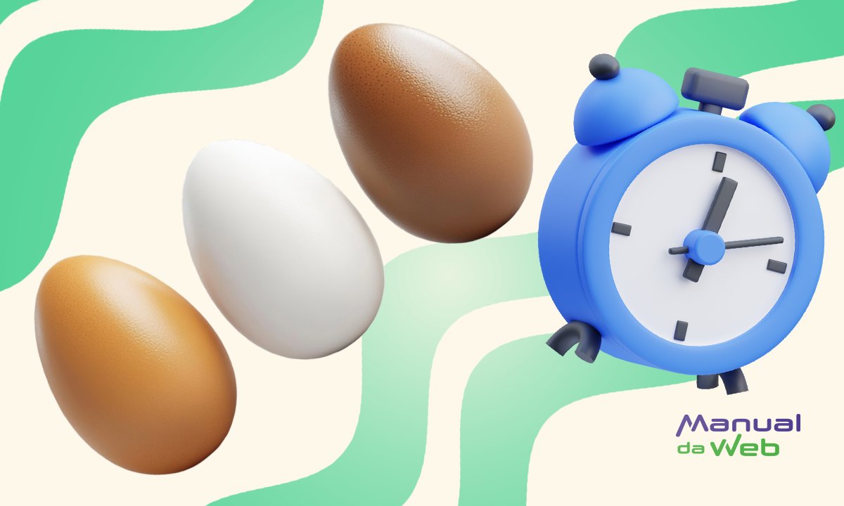 Quantos minutos para cozinhar um ovo