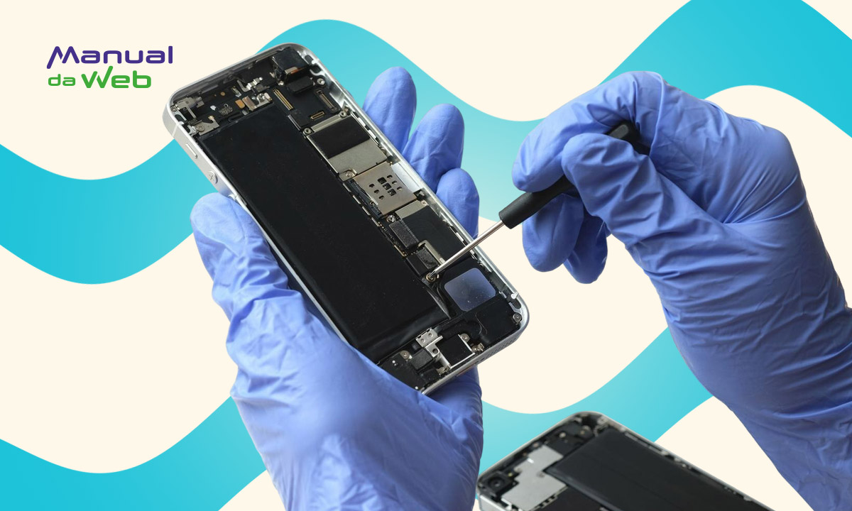 Celular precisa de manutenção