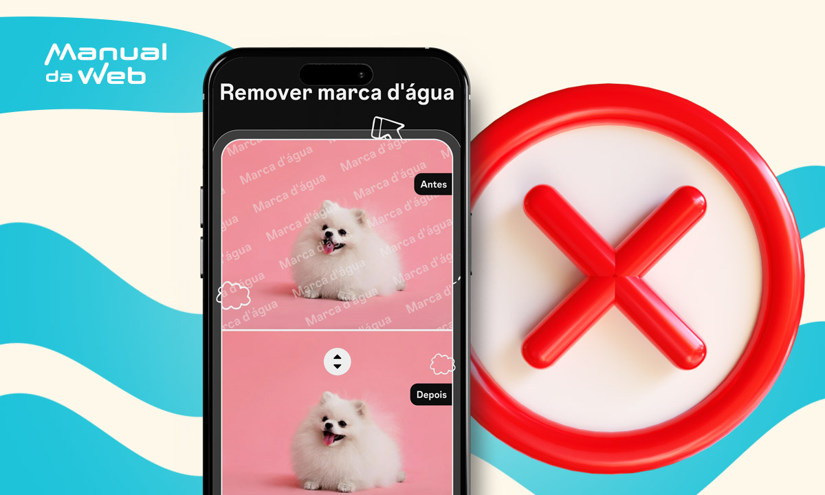 Remover marca d'água da foto