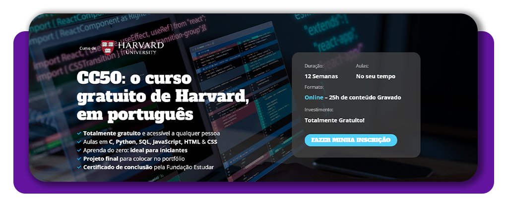 Curso de Ciência da Computação de Harvard de graça