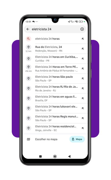 Aplicativo para encontrar eletricista e encanador 24 horas 2 Eletricista e encanador 24 horas