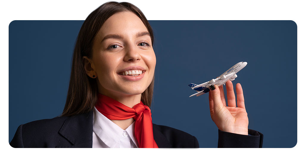 Become a flight attendant