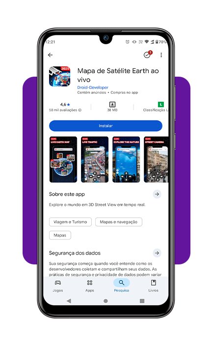 Aplicativos para ver o mapa ao vivo