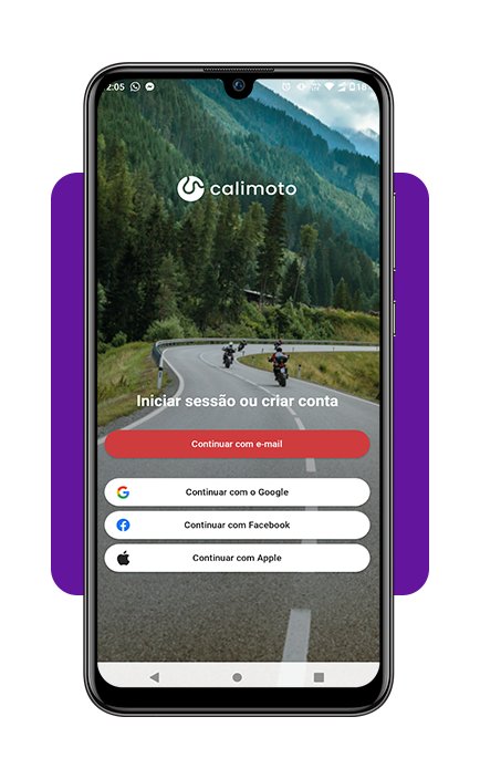 Aplicativo de GPS de moto